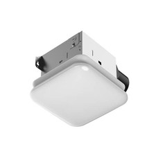 50 CFM Bathroom Exhaust Fan LED Light Night Light Adjustable CCT White