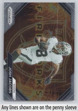 2023 Panini Prizm #F-17 Josh Jacobs Fireworks