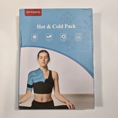 Comfytemp Reusable Gel Hot & Cold Pack for Shoulder, Neck, and Back Pain Relief