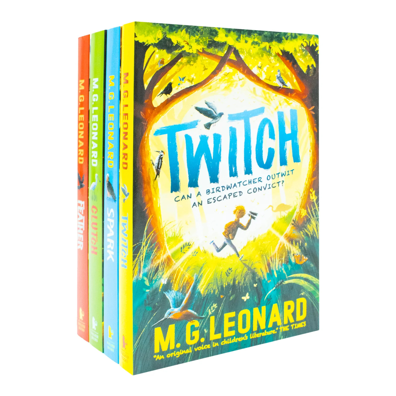 Walker Books The Twitchers Series 4 Books Collection Set (Twitch, Spark, Clutch & Feather) By M G Leonard - Image 5