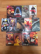 Lot of 14 VHS Movies – Jurassic Park III, Spider-Man, Fast & Furious, Twister + 