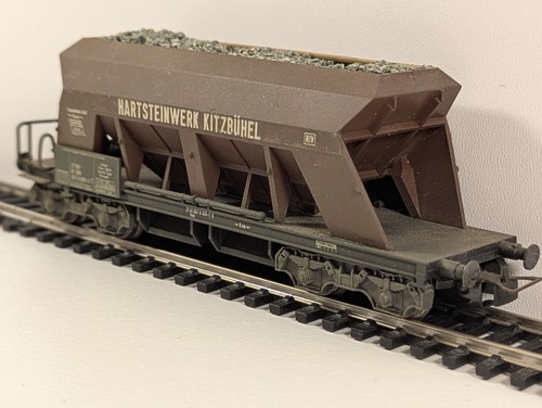Liliput 24612 Kieswagen "Hartsteinwerk Kitzbühel" - ÖBB - Spur HO | Condition: Used