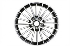 W812-bmf 16x6.5 5x112114.3 Et35 73.1 Black Machined Face Set Of 4 Wheels