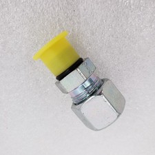 Parker GE12L9/16UNFCF Ermeto Steel Hydraulic Fitting Male Connector