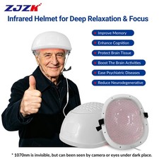 1070nm Brain Helmet Parkinson Physiotherapy Treatment PBM Infrared Light Therapy