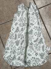 Yoofoss Baby Sleep Sack Green White Leaf Print Size 0 to 6 Months