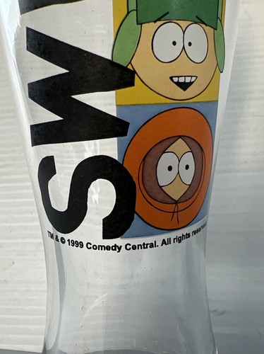 Original Vintage 1999 South Park Large Drinking Glass 570ml - Bild 3 von 6
