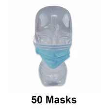 Disposable Protective 3-Ply Face Mask by the Carton Only (2,000 masks)