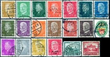 GERMANY/ALLEMAGNE 20 Timbres/stamps 1928-1930  Obl/Used