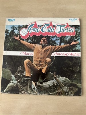 MARCO ANTONIO MUNIZ HEAR!! AMO ESTA TIERRA LP LATIN SAMPLES LOOPS! VINYL G+