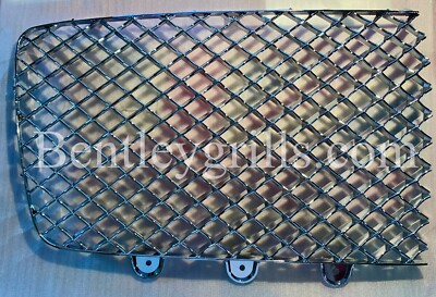 Remise Bentley GT Chrome calandre principal maille maille lifting sur modèle