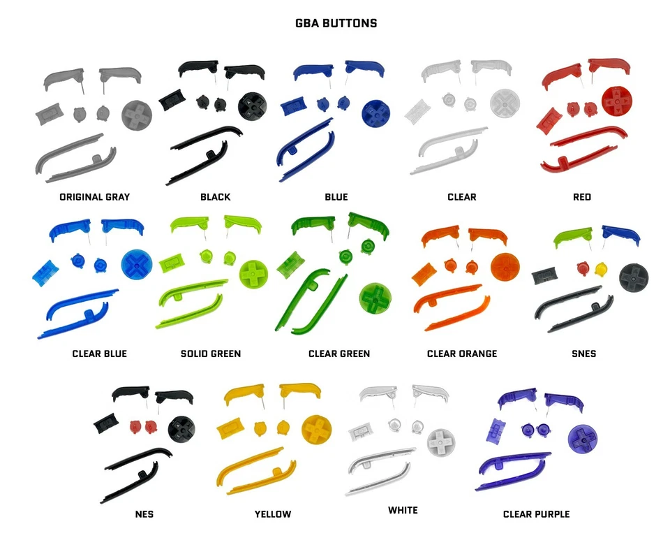 NEW Nintendo Game Boy Advance GBA System Fully Customized PICK YOUR COLOR! - Image 3 of 4