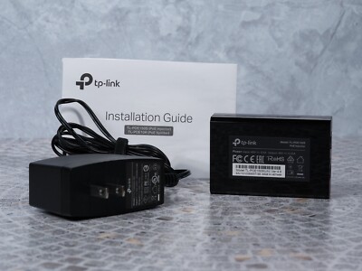 TP-Link Gigabit Power Over Ethernet PoE Injector Adapter TL-PoE150S Networking