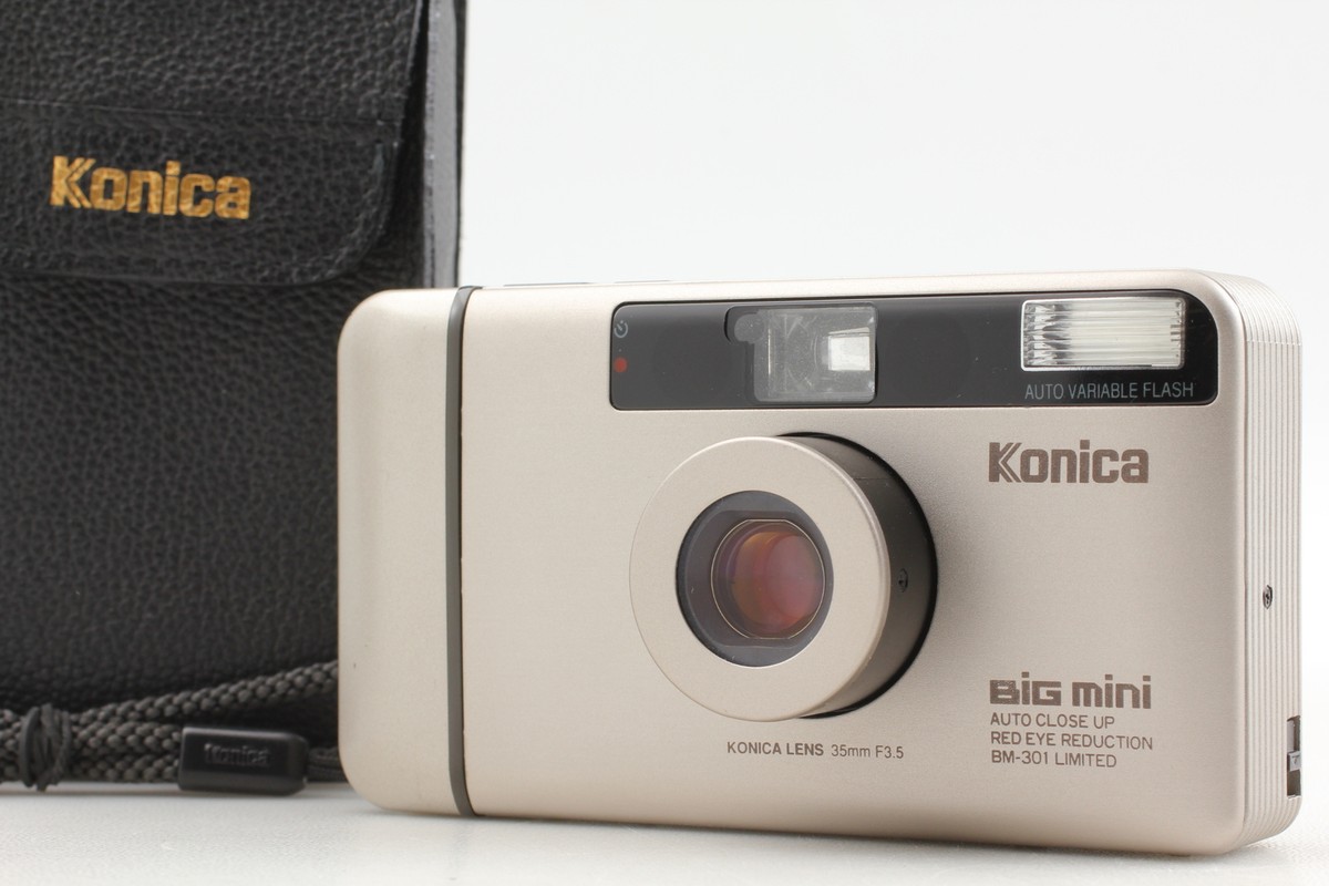 ■完動品 良品　Konica Big mini BM-301 LIMITED Konica BIG mini BM-301 フィルムカメラ動作確認済