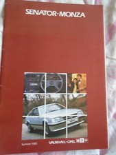Vauxhall Senator & Monza range