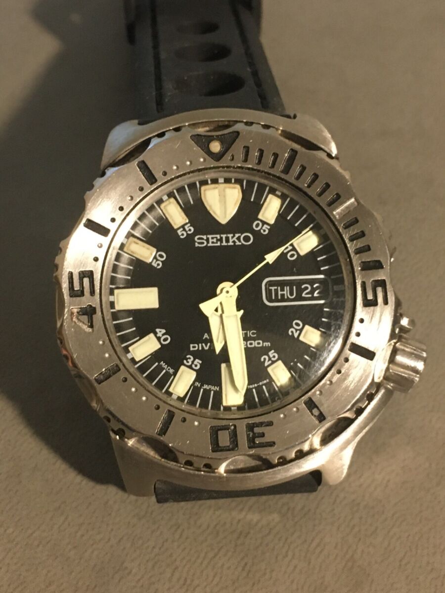 Seiko Monster Gen 1 skx779 7s26-0350 Diver Watch Automatic Seiko Monster Gen 1 skx779 7s26-0350 Diver Watch Automatic