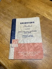 1952 General Motors Diesel Power Operators Handbook/Manual 