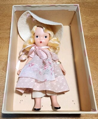 Vintage Nancy Ann Storybook Doll #119 Mistress Mary Original JOINTED Broadway