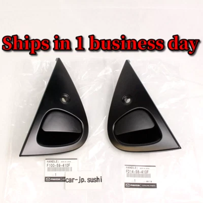 MAZDA Genuine 93-95 RX-7 FD3S Out Side OUTSIDE Outer Door Handle Knob Rh &Lh Set - Bild 1 von 4