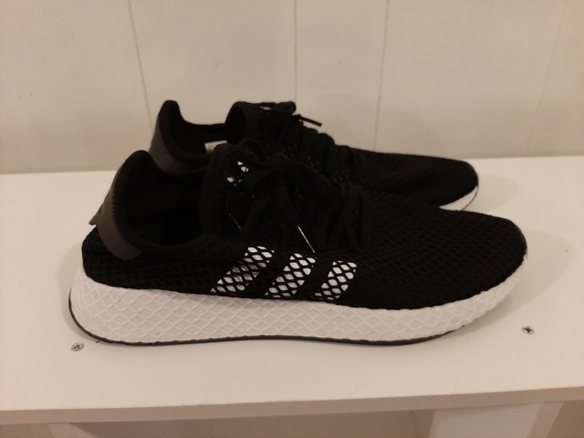 Size 12.5 - adidas Deerupt Runner Core Black - BD7890 for sale online | eBay