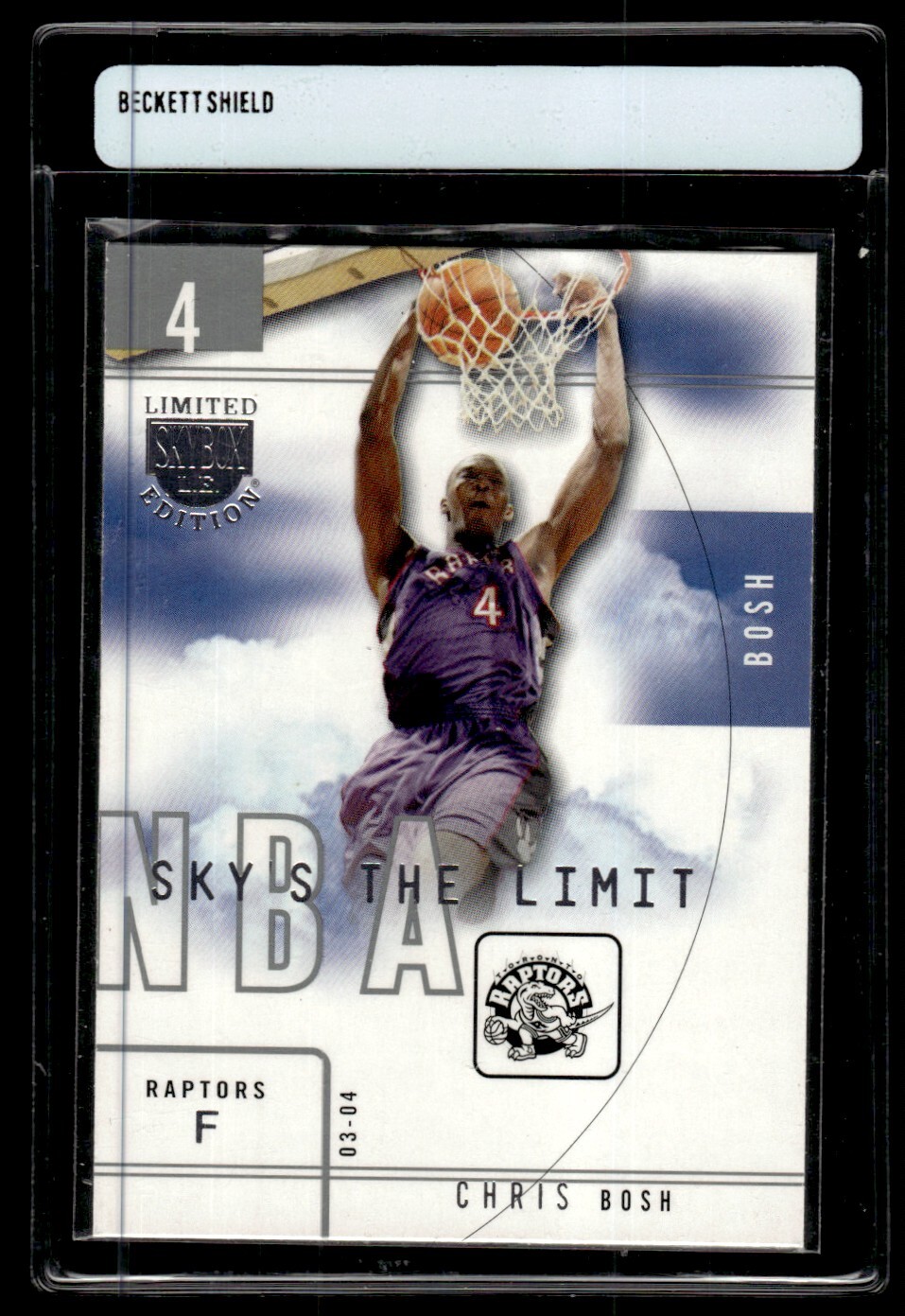 CHRIS BOSH 2003-04 SKYBOX LE SKYS THE LIMIT #19 RC
