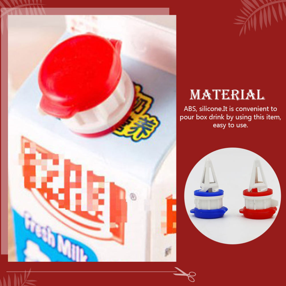 4 Pcs Pourer Spouts Drink Deflector Soda Machines Home Milk Carton eBay