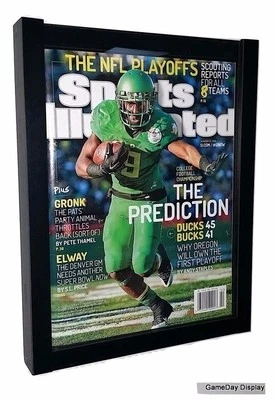 GAMEDAY DISPLAY Sports Illustrated Magazine Display Case Frame for Issues July 1994 to Current