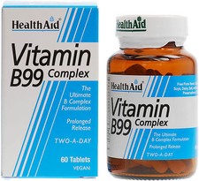 HEALTH AID VITAMIN B99 COMPLEX - 60 TABLETS