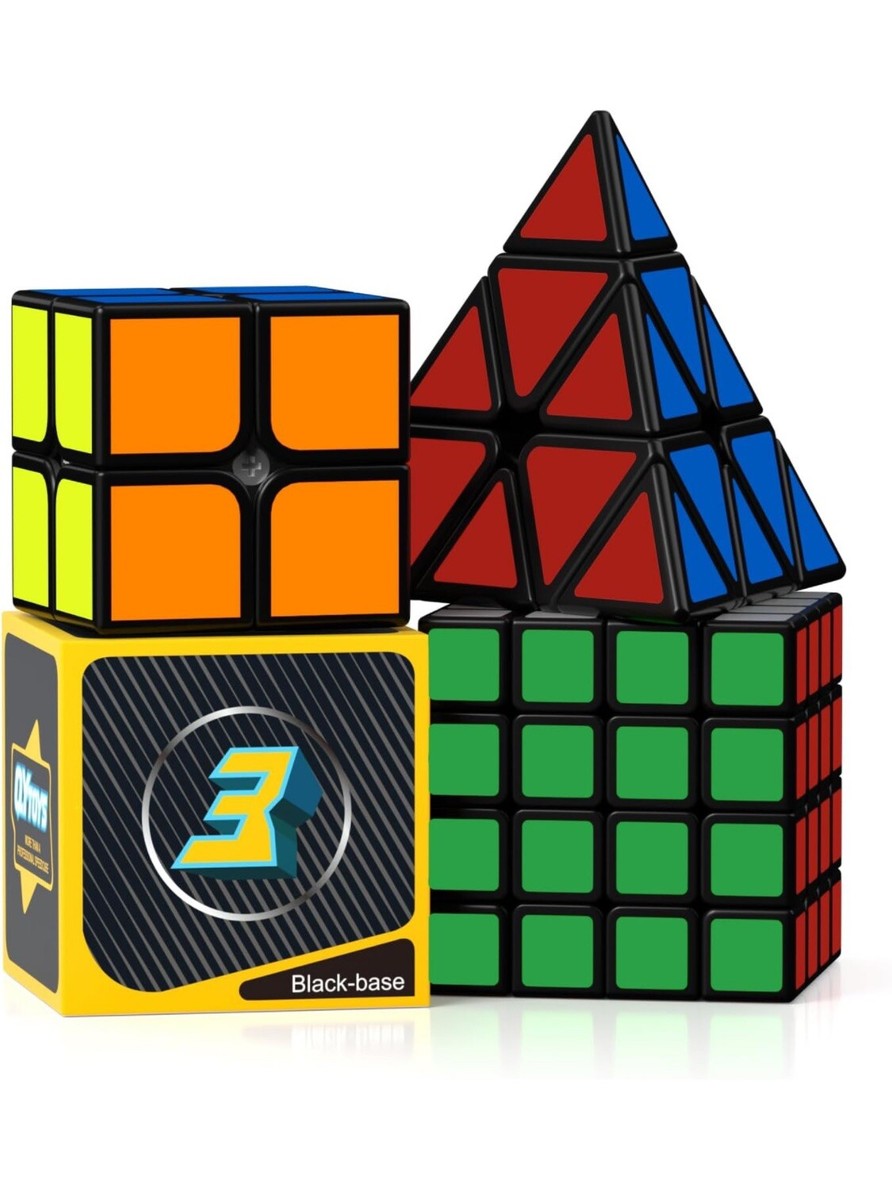 Speed Cube 3x3 Magic Cube Sans Autocollants - Cube Magique Vitesse Réglable Pour Enfants Et Adultes