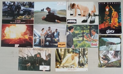 E150#1  10x Aushangfotos Sudden Death / D-Tox / Der Grinch / Glory etc.