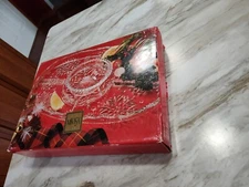 Mikasa Crystal Snowflake Chip And Dip Server-NOB