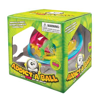 NEW Original Classic ADDICT A BALL MAZE ADDICTABALL 1 - 100 STAGES Puzzle