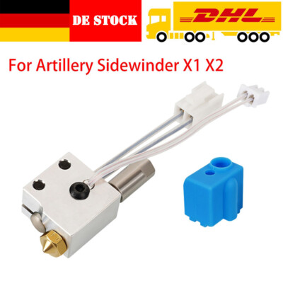 Nozzle Hotend Heated Sets For Artillery 3D Printer Sidewinder X1/X2 Genius DE