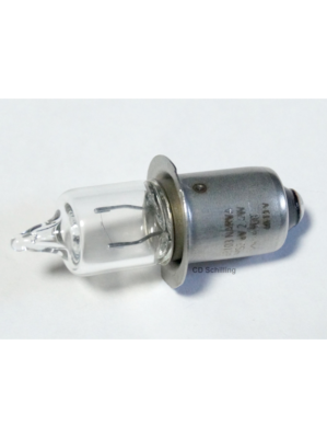 Ampoule Halogène Vélo HS3 2/4W 6V - Neuve - Douille P13.5S - Feu Avant