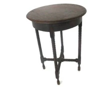 Beautiful Wooden Side Display Coffee Side Wine Occasional Table Barn Country Hob