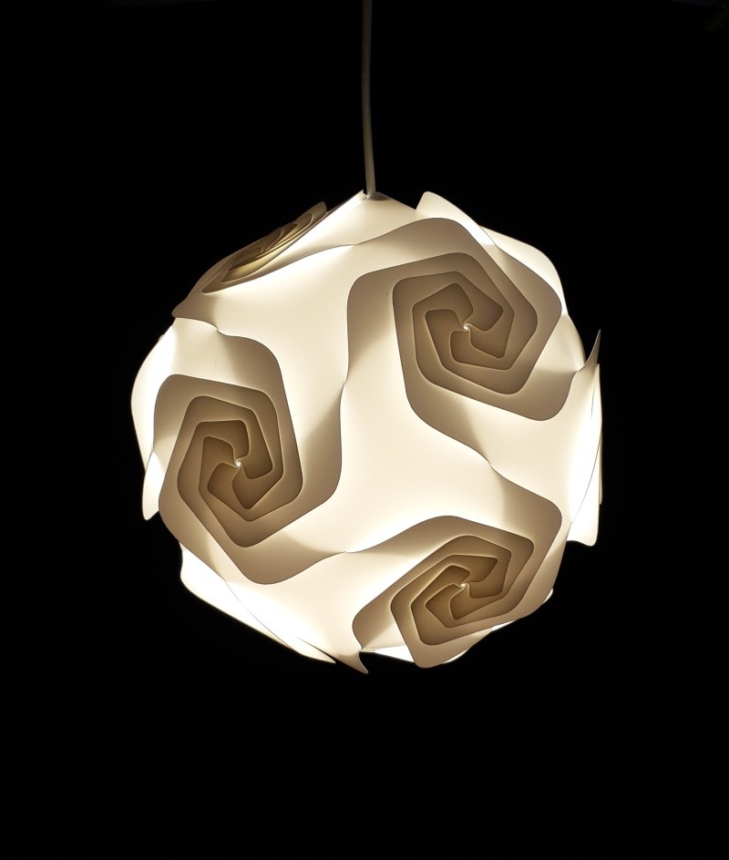 Lustre Suspension LOTUS 30 Eléments 30 cm