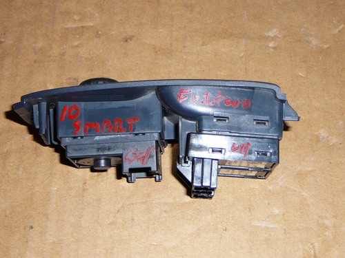 2010 Smart FORTWO LEFT Door Master Power Window & Mirror Switch w- Bezel OEM - Picture 3 of 5