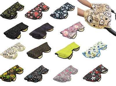 Handwärmer Lammwolle für Kinderwagen Kinderwagenmuff Muff Kinderwagenhandschuh