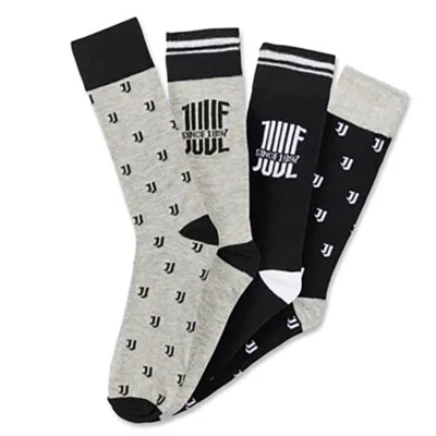 F.C. JUVENTUS CALZE CORTE BAMBINO KIT COMPOSTO DA 4 PEZZI - PRODOTTO UFFICIALE