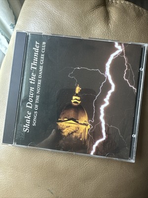 1988 Shake Down The Thunder CD Songs Of The Notre Dame Glee Club