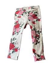 Old Navy floral, ruffled bottom pants, 18-24 months