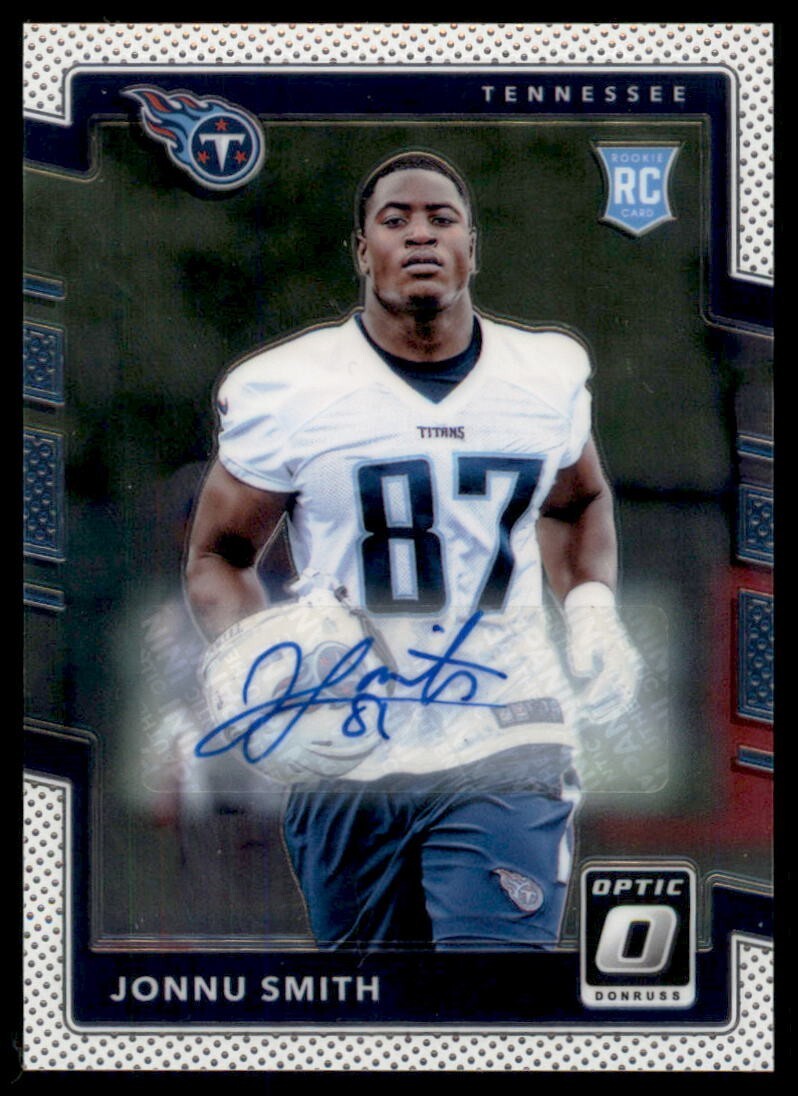 2017 Panini Donruss Optic Jonnu Smith Rookie RC Auto Autograph Free Shipping