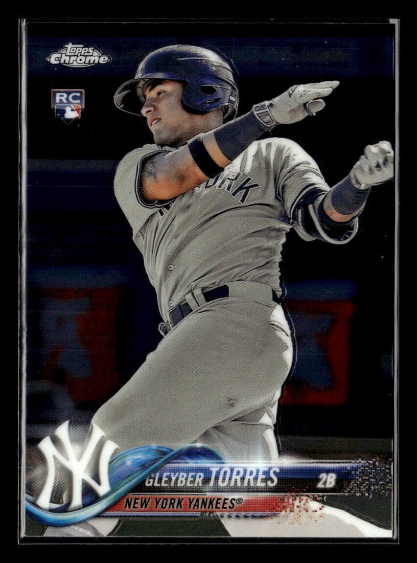 2018 Topps Chrome #31 Gleyber Torres RC,Yankees