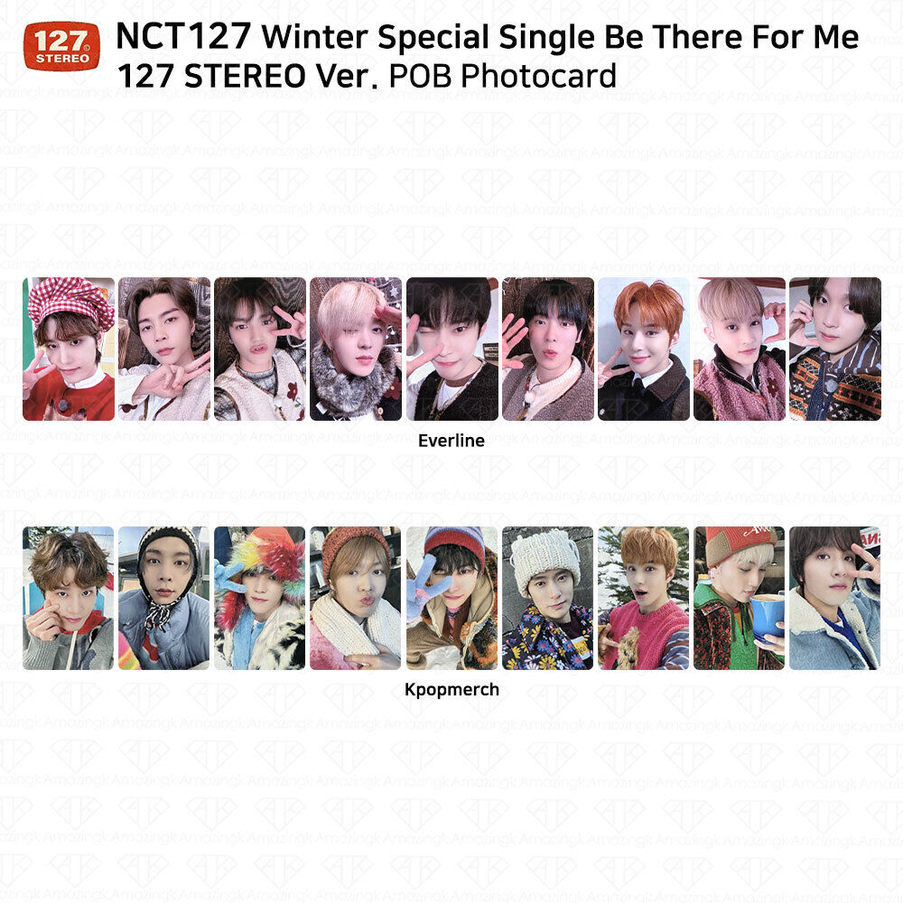 NCT 127 Winter Special Single Be There For Me POB Photocard Kpopmerch  Everline