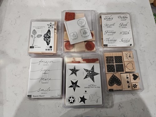Stampin'Up! God's Beauty, Wonderful Words II, Etc Stamps Rubber Rare Retired - Picture 2 of 9