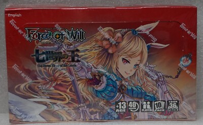 Force of Will Alice Cluster Seven Kings of The Lands Booster Box Force of Will Alice Cluster Seven Kings of The Lands Booster Box