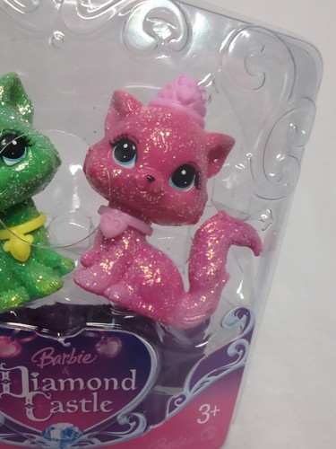 2008 Barbie and the Diamond Castle Sparkly Kitty Pack set regalo M9687 - Foto 3 di 8