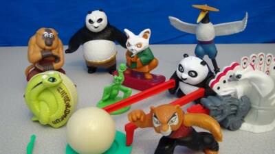 vintage mcdonalds happy meal toys happy 2011 KUNG FU PANDA 2 (NO:7