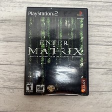 Enter the Matrix - PS2 Sony Playstation 2, 2003  Tested- READ