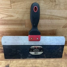 12" Flex Taping Knife High Steel Blade W/ Rubber Grip By Red Devil No. 2752